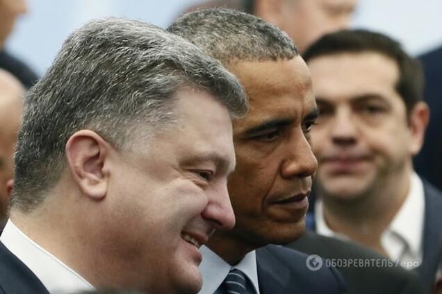 Петр Порошенко и Барак Обама