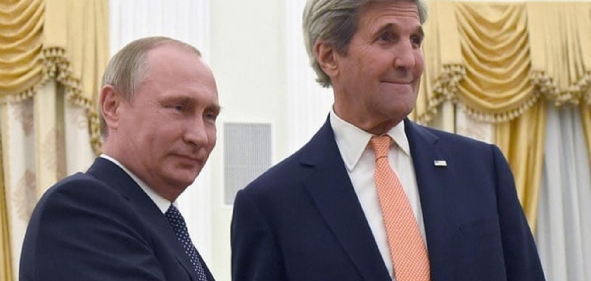 Встреча Путина и Керри