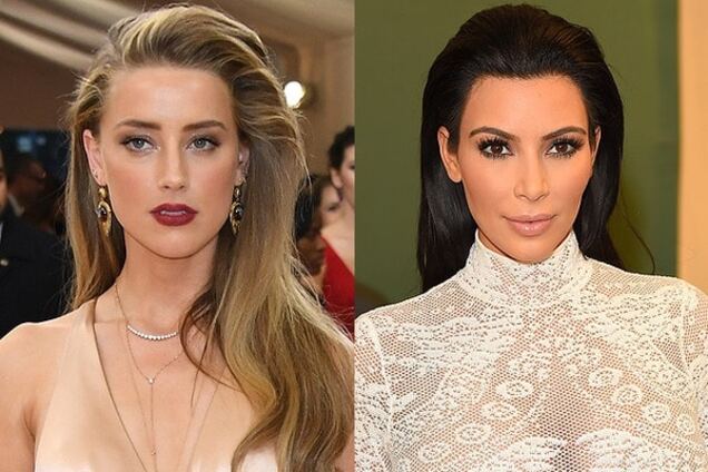 Эмбер Херд, Ким Кардашьян