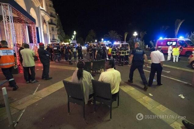 Атака террориста во Франции