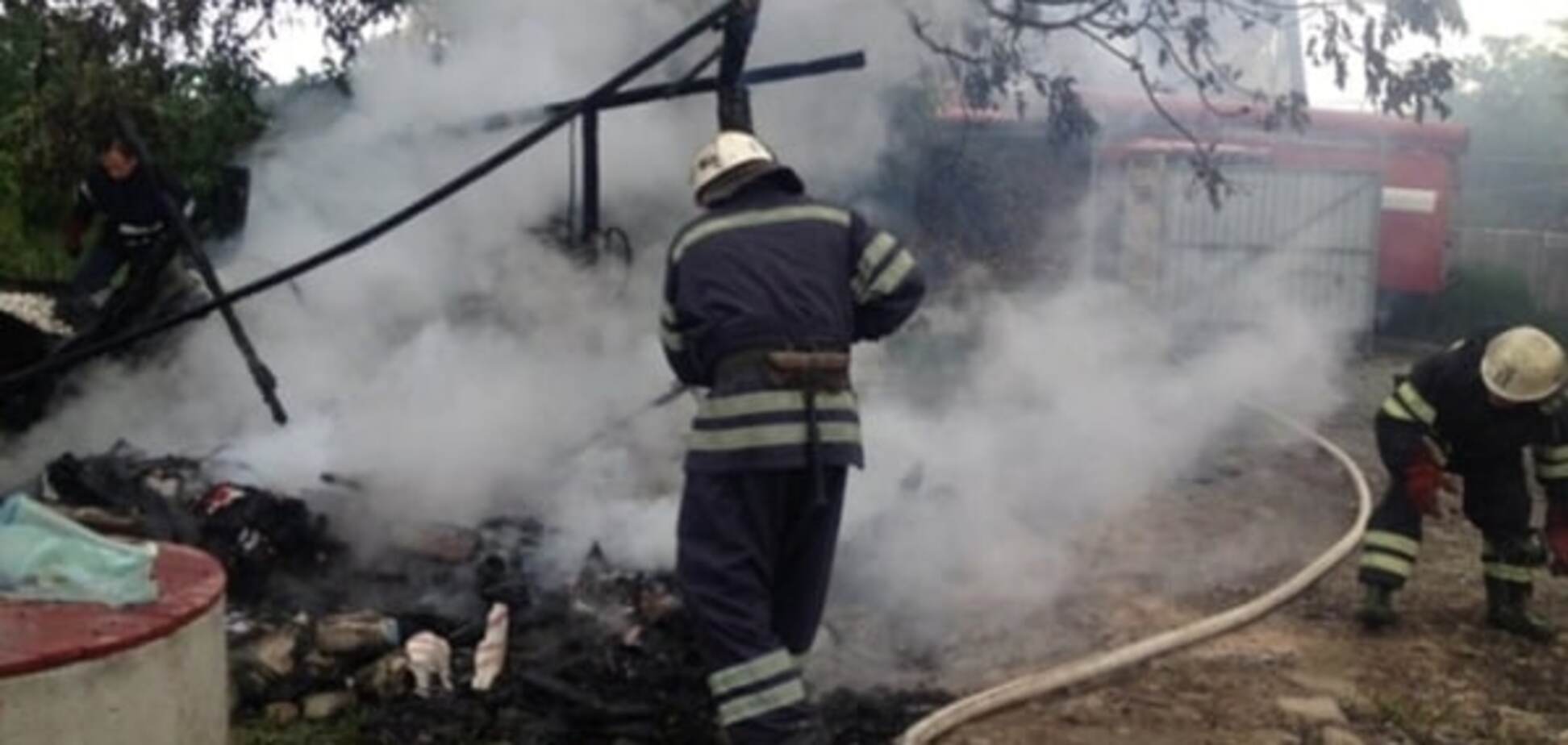 На Хмельниччині сталося три пожежі, одна через дитячі пустощі. Фото