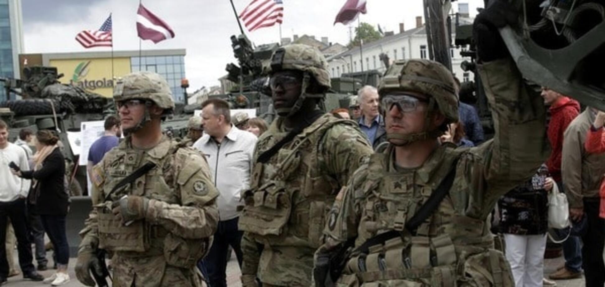 Американські військові в Латвії