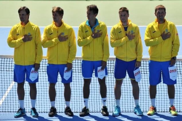 сборная Украины по теннису