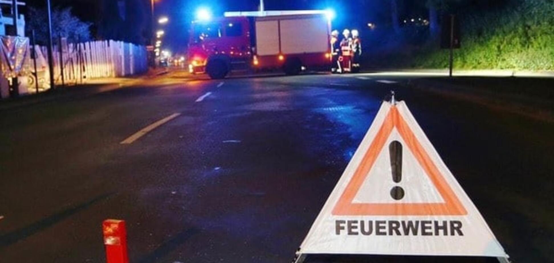 Нападение на поезд в Германии