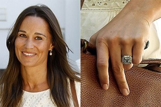 Счастливая Пиппа Миддлтон засветила помолвочное кольцо