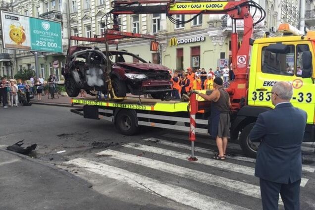 Место гибели Шеремета