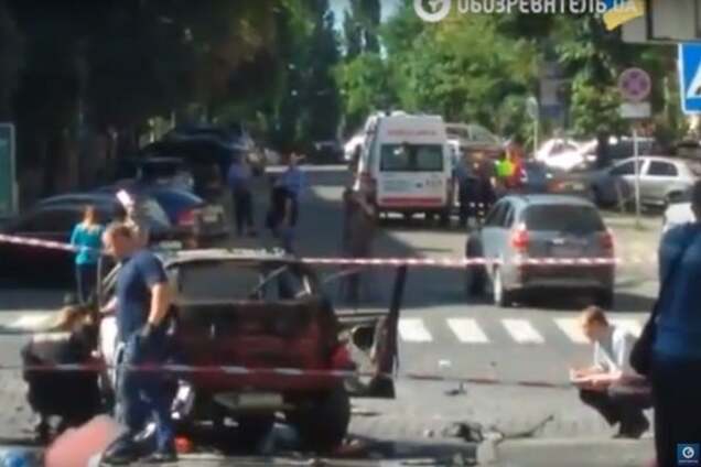 Место убийства Павла Шеремета