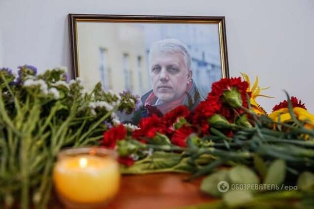 Место гибели Павла Шеремета