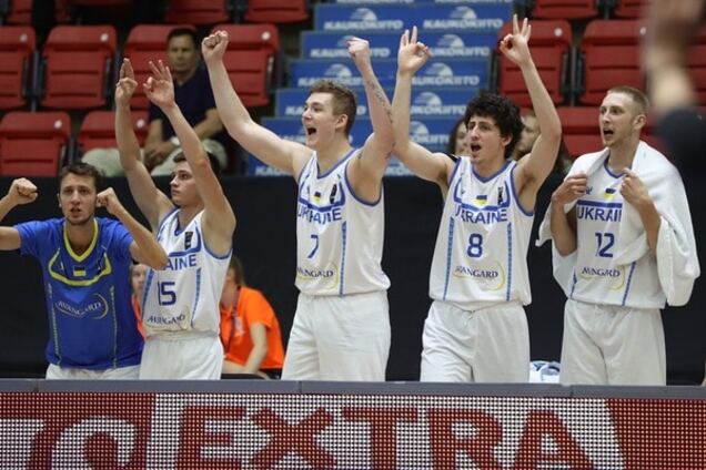молодежная сборная Украины по баскетболу