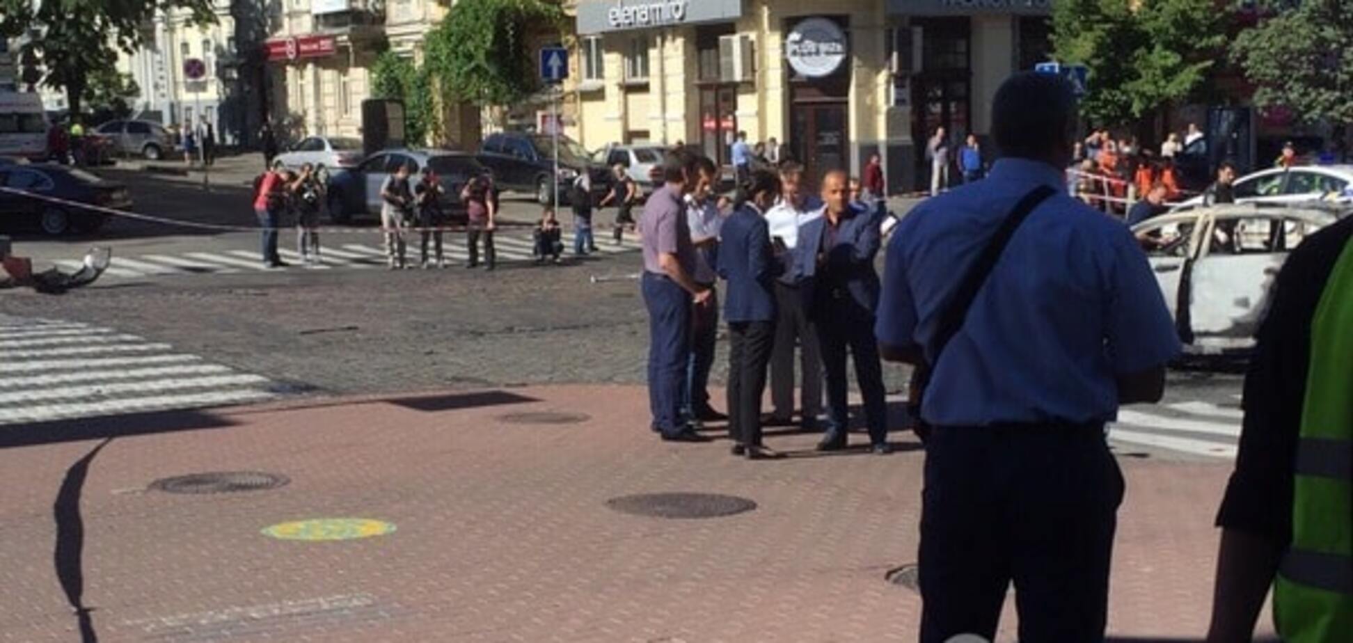 Взрыв машины с Шереметом