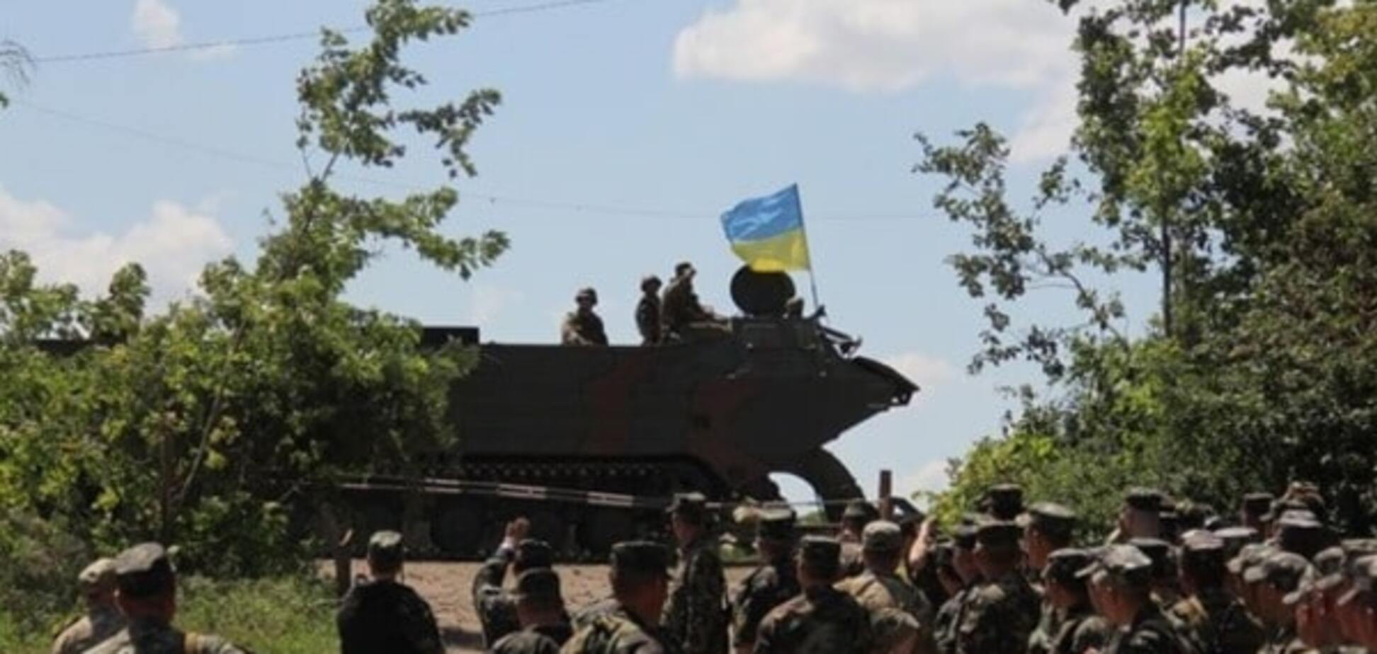 Отвод вооружений на Донбассе