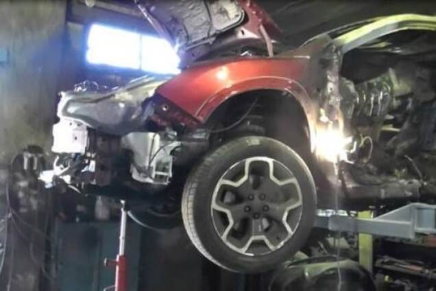 Авто, в котором погиб Шеремет