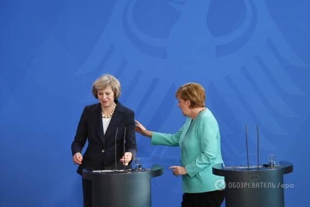 Меркель и Мэй