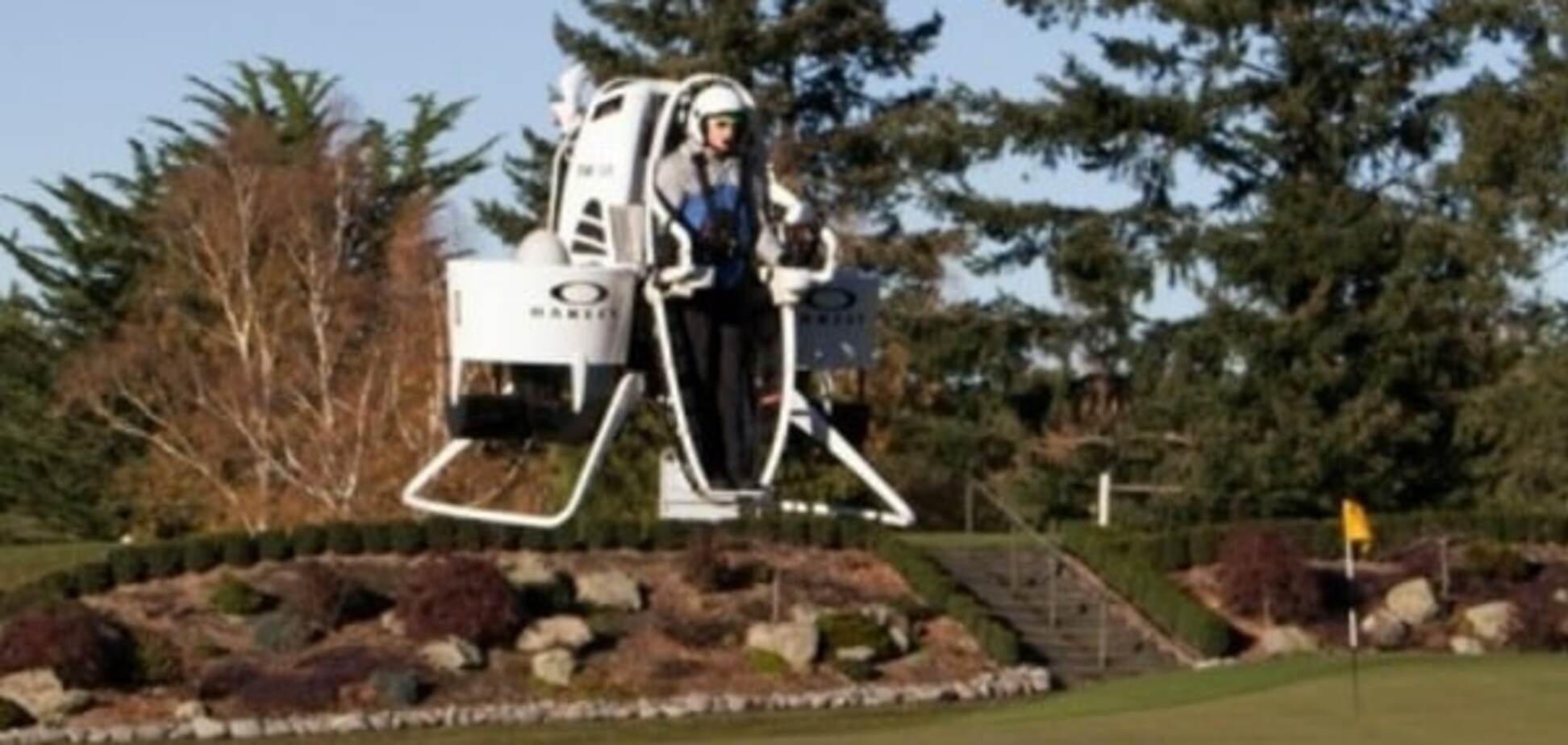 В Новой Зеландии представили уникальный летающий гольф-карт. Видео