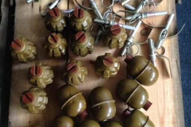 тайник боеприпасов