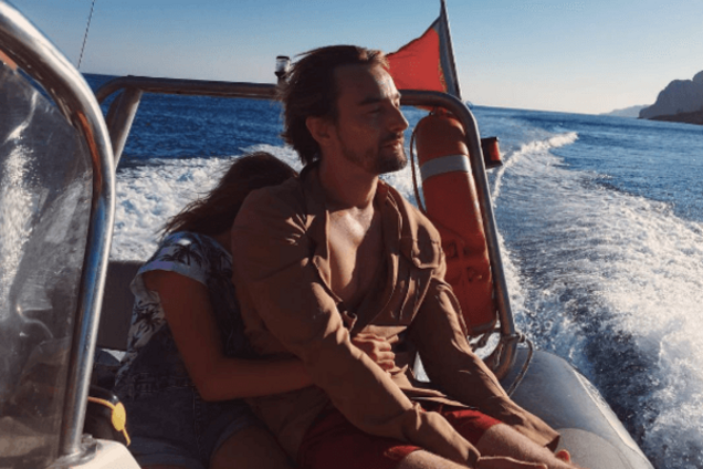 Алан Бадоев с дочерью