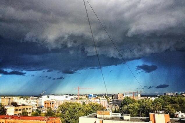 В Украину идут дожди и грозы