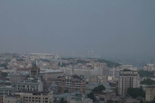 смог в Киеве