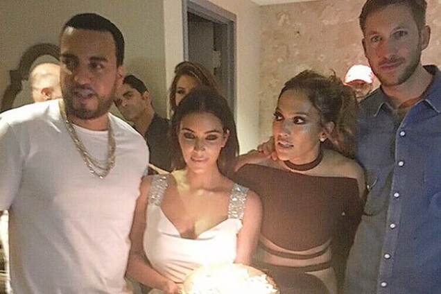 French Montana, Ким Кардашьян, Дженнифер Лопес, Кэлвин Харрис