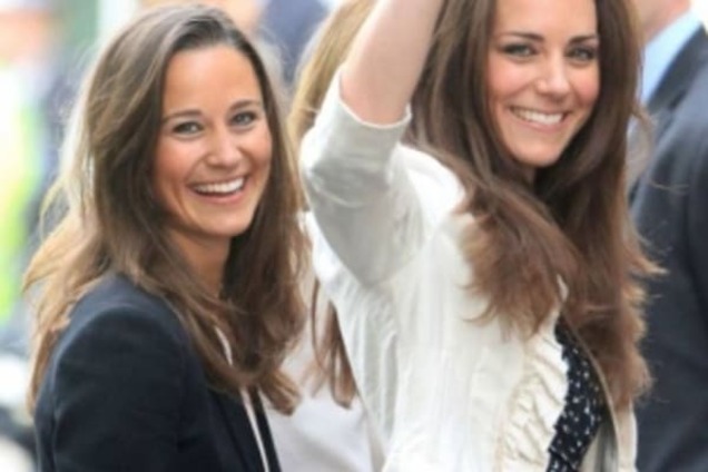 Пиппа и Кейт Миддлтон