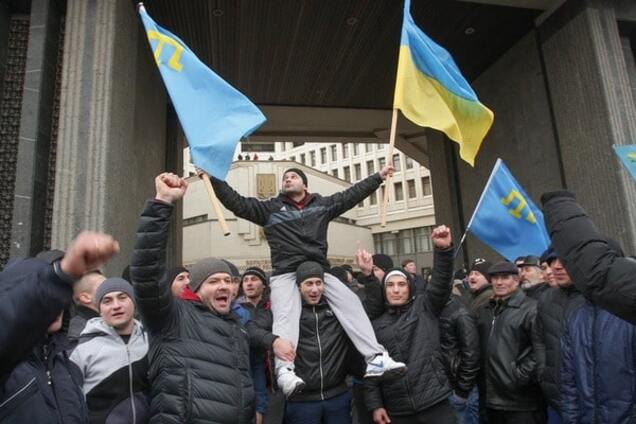 Протесты в Крыму