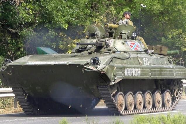 БМП террористов