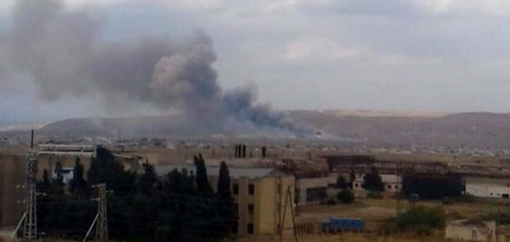 Взрыв в Азербайджане