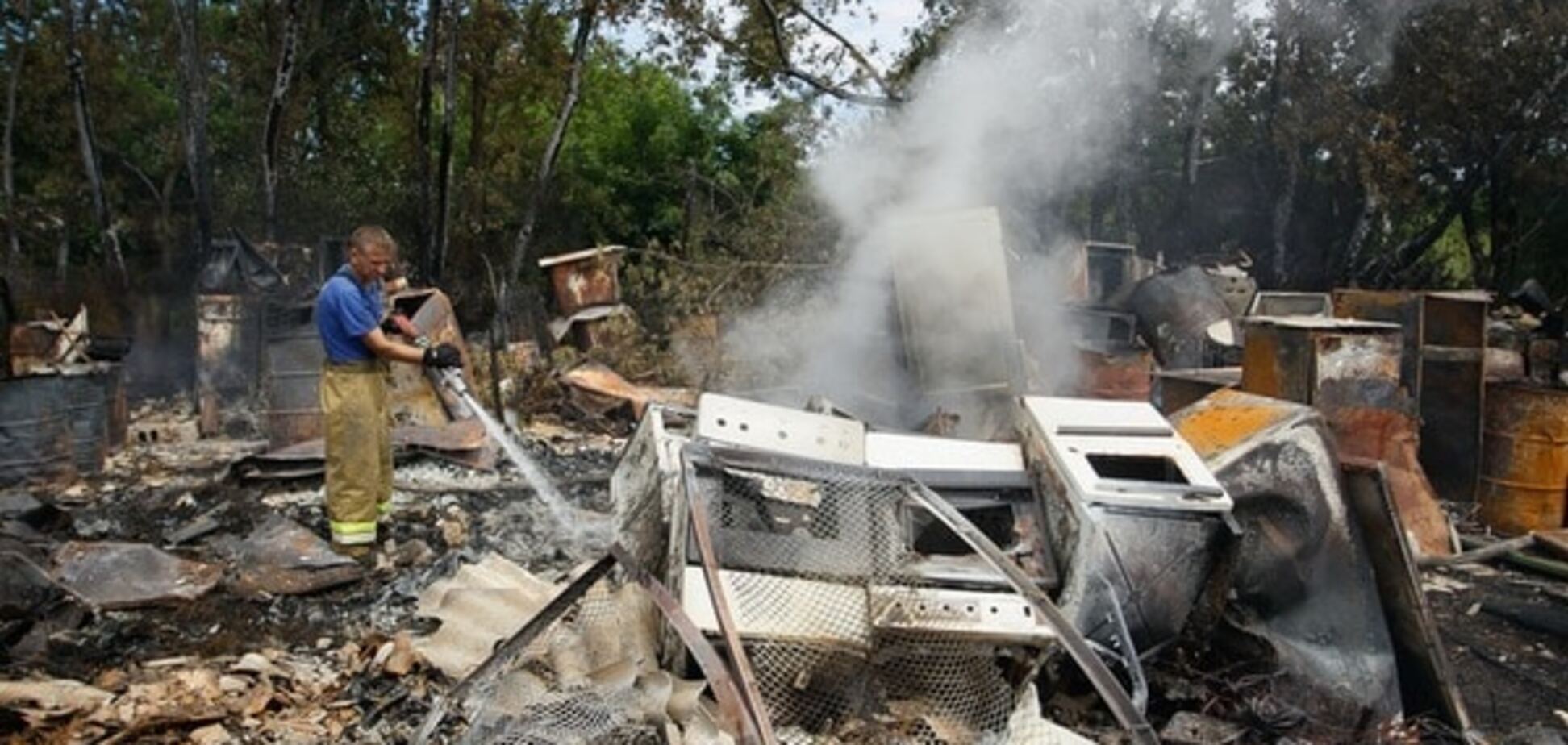 Последствия обстрела