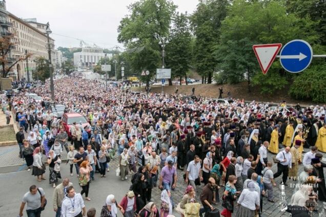 крестный ход УПЦ МП