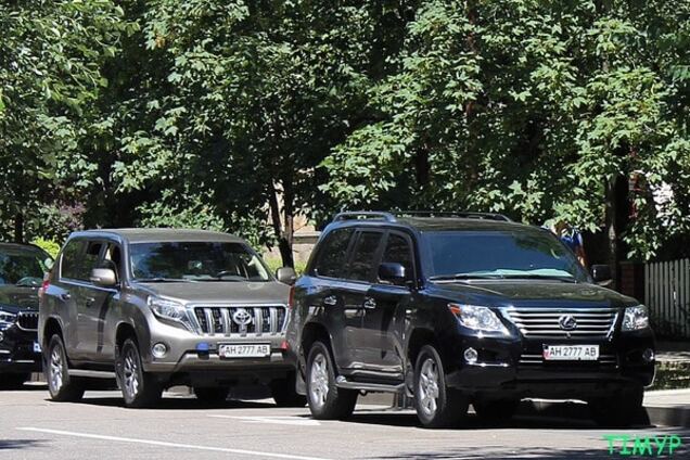 Автомобили Александра Захарченко