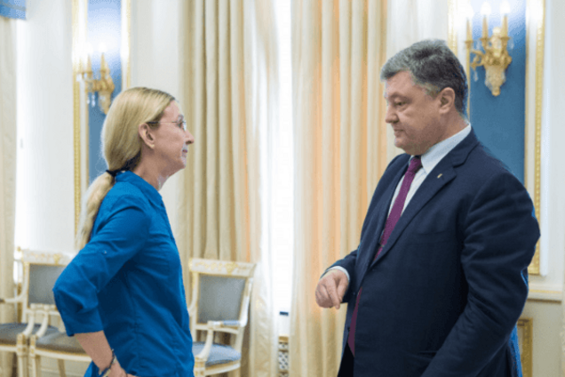 Ульяна Супрун и Петр Порошенко