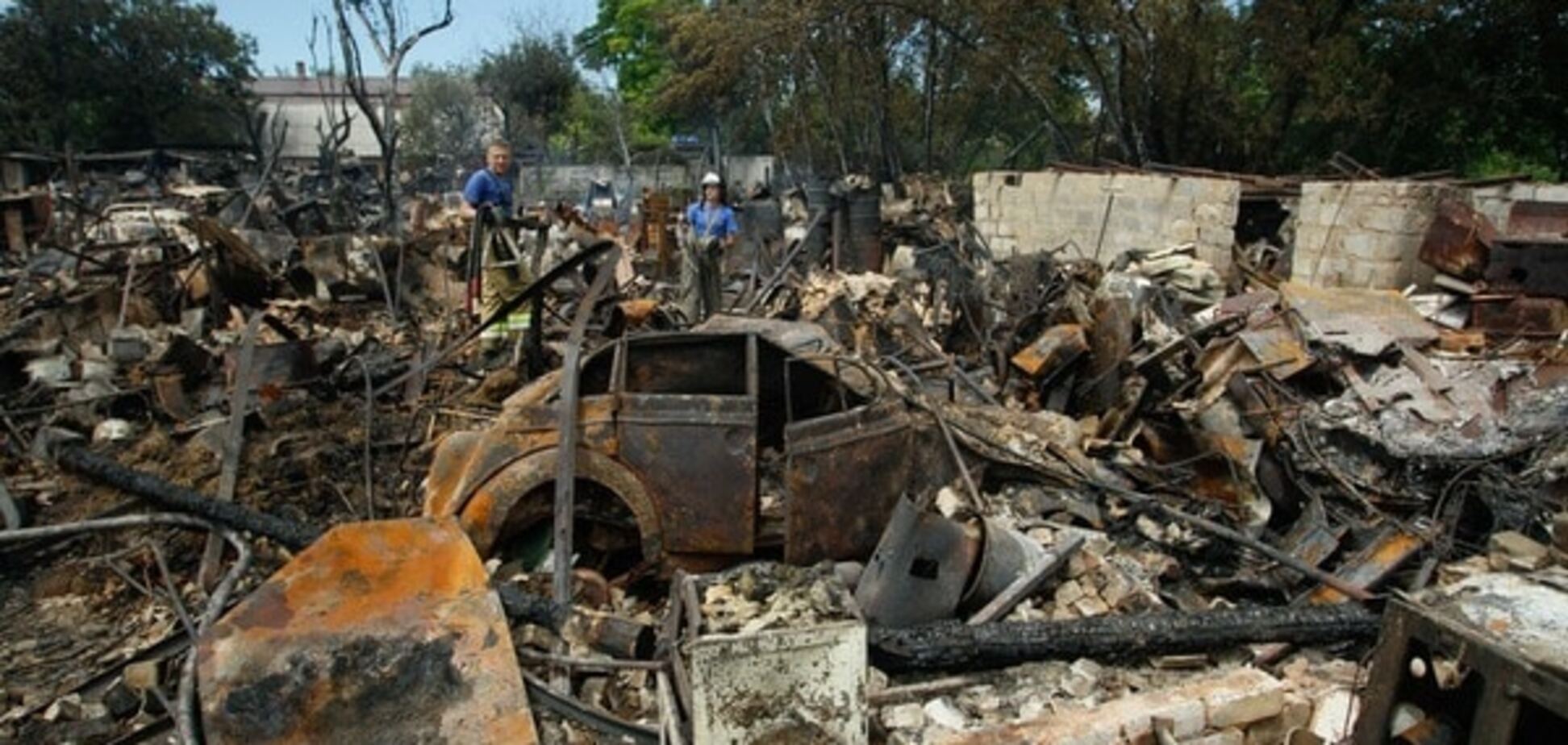 наслідки обстрілу