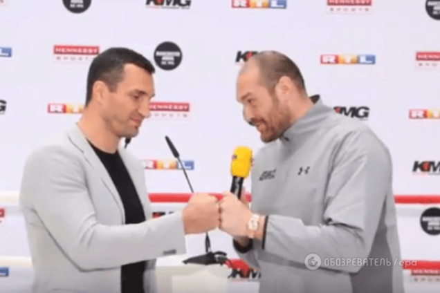 реванш Владимир Кличко – Тайсон Фьюри