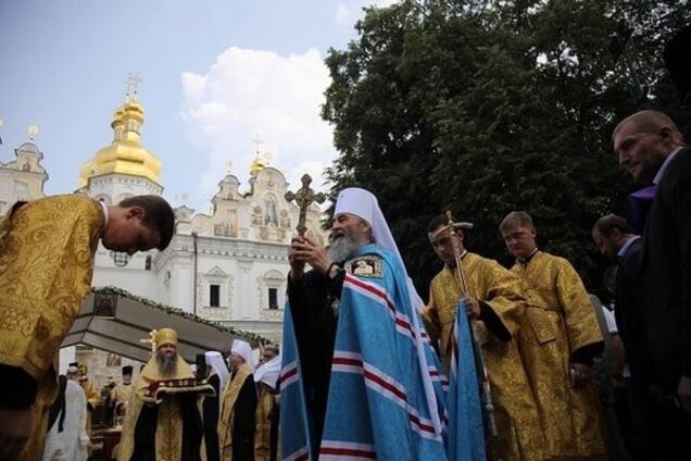 Учасники \'хресного ходу\' УПЦ МП