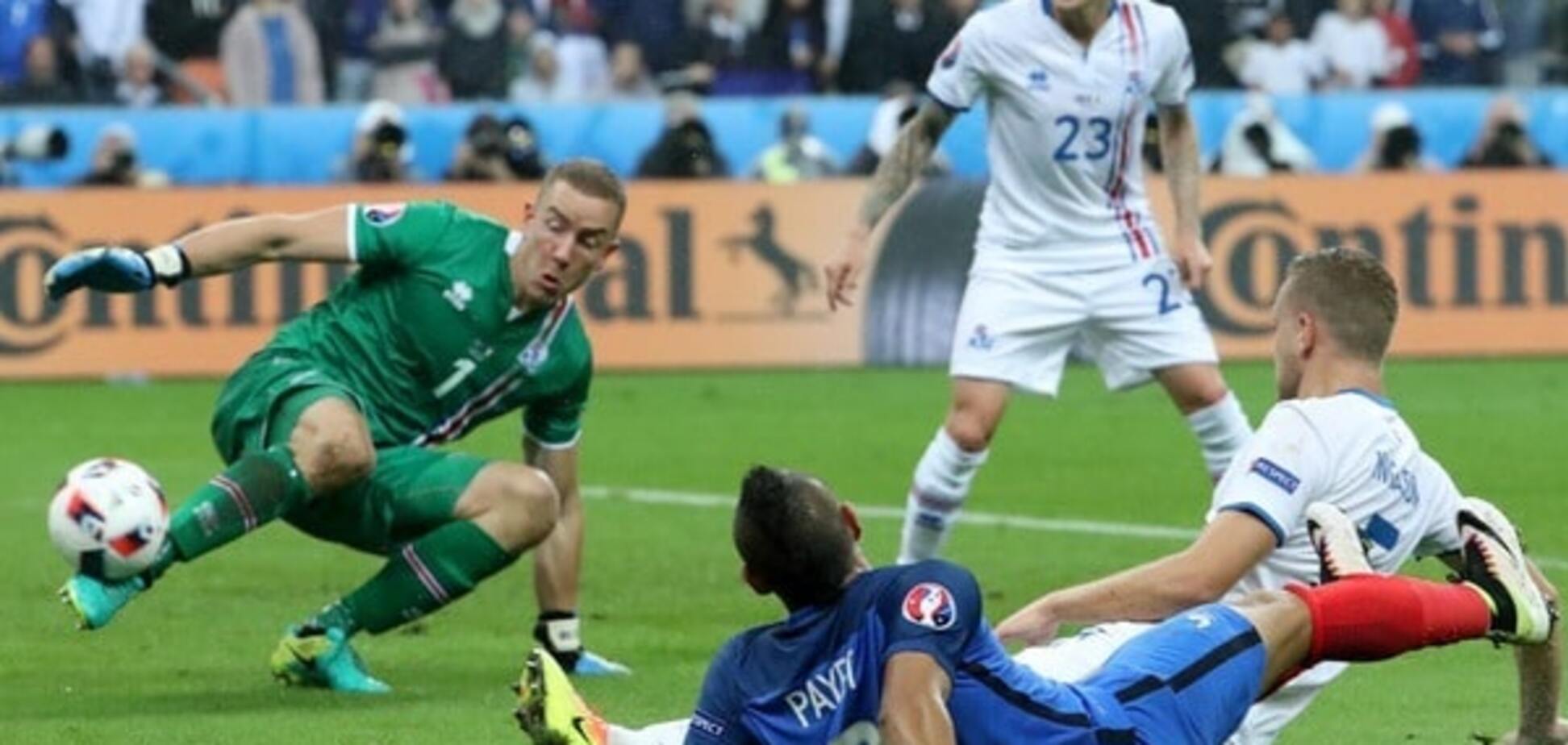 Франция - Исландия - 5:2