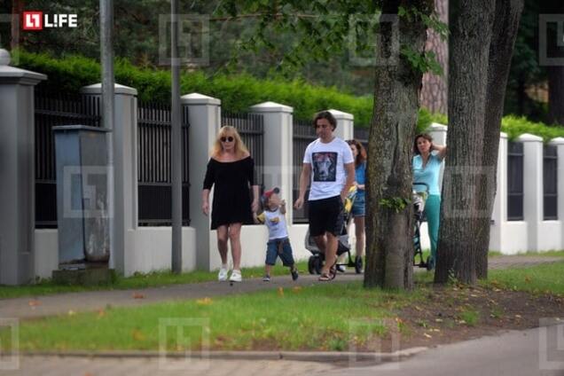 Алла Пугачева и Максим Галкин с детьми