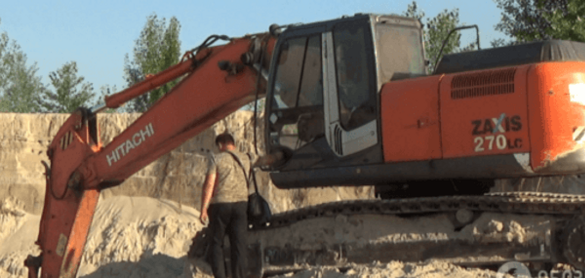 добыча песка