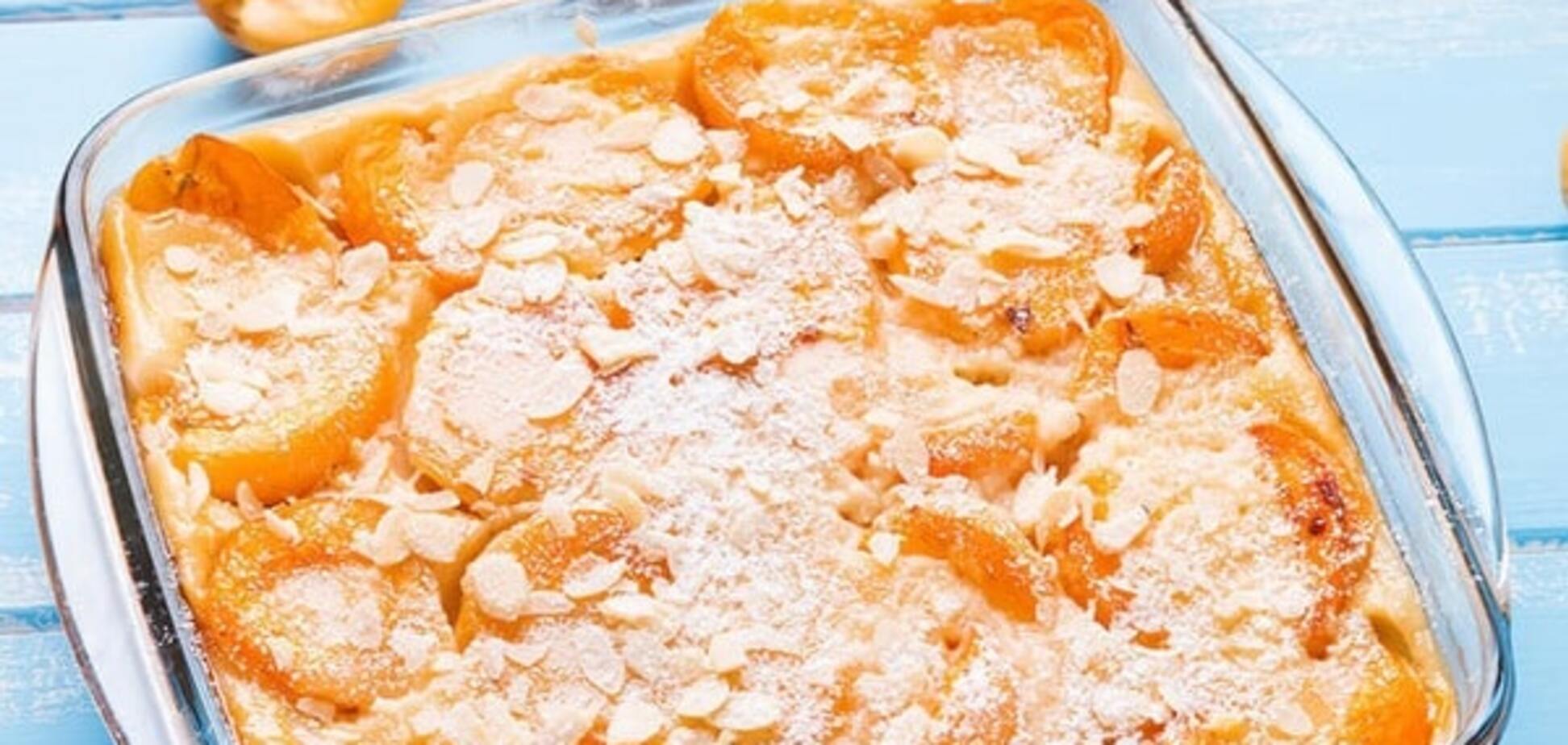 Рецепт нежнейшего клафути из абрикос