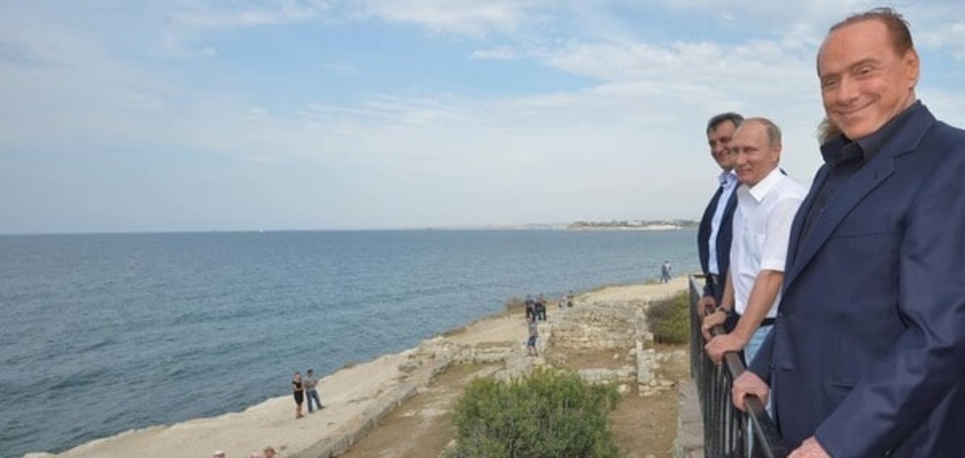 берлускони путин