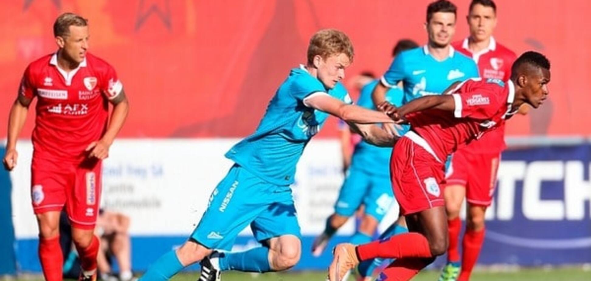 Зенит проиграл Сьону