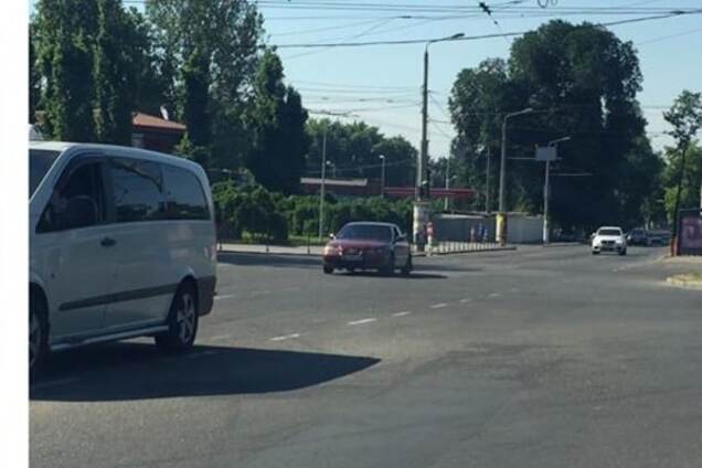 дорожная разметка в Одессе