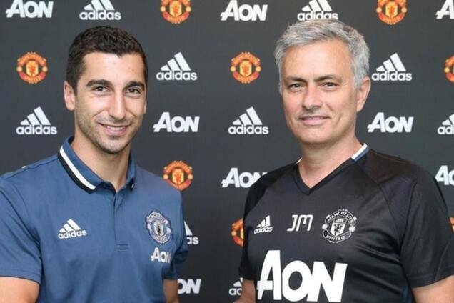 Мхітарян і Моуріньо