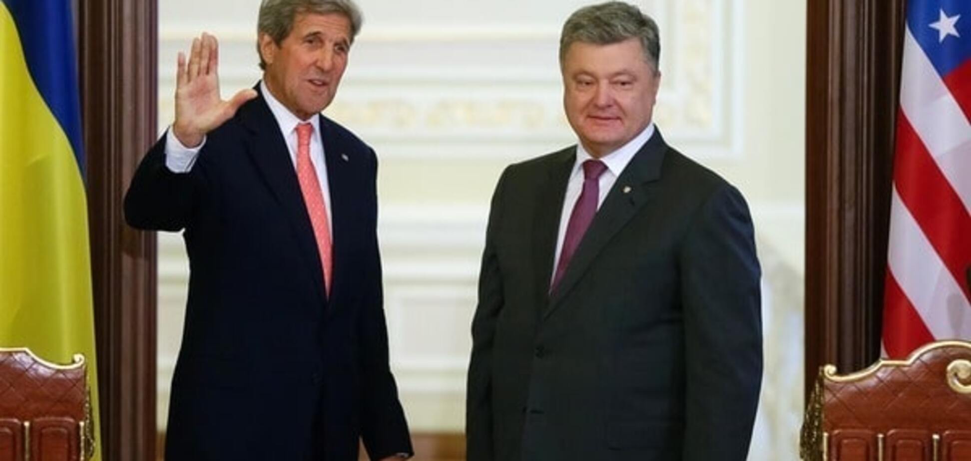 президент Украины и государственный секретарь США