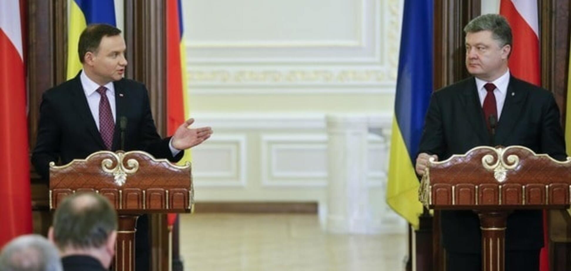 Анджей Дуда, Петр Порошенко