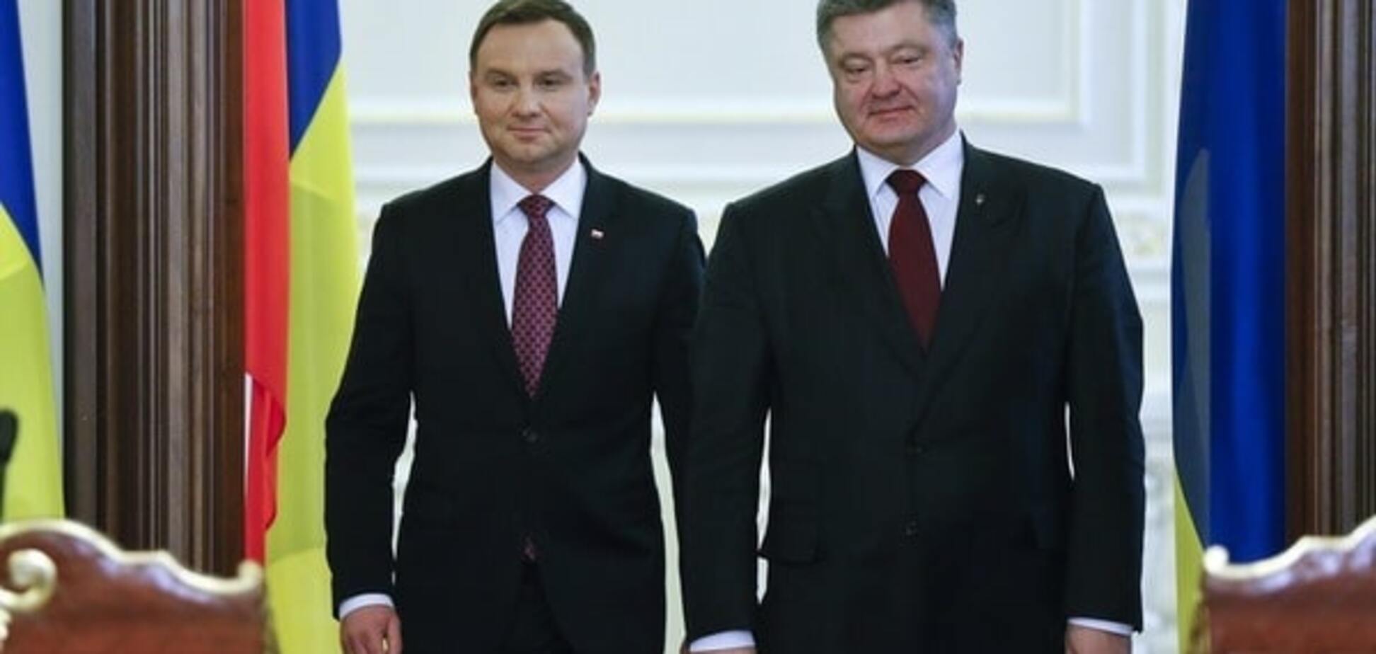 Анджей Дуда, Петр Порошенко