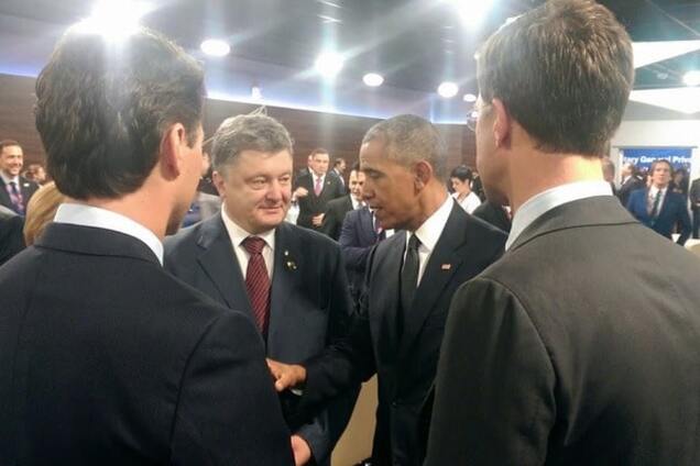 Обама и Порошенко