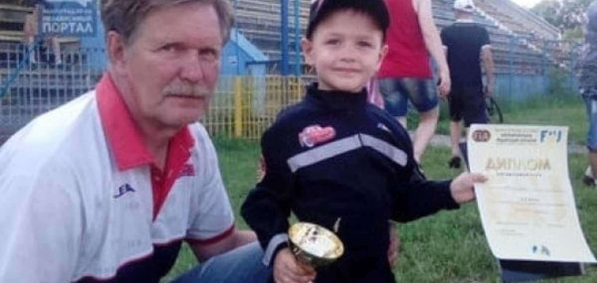 4-летний украинец выиграл автогонки