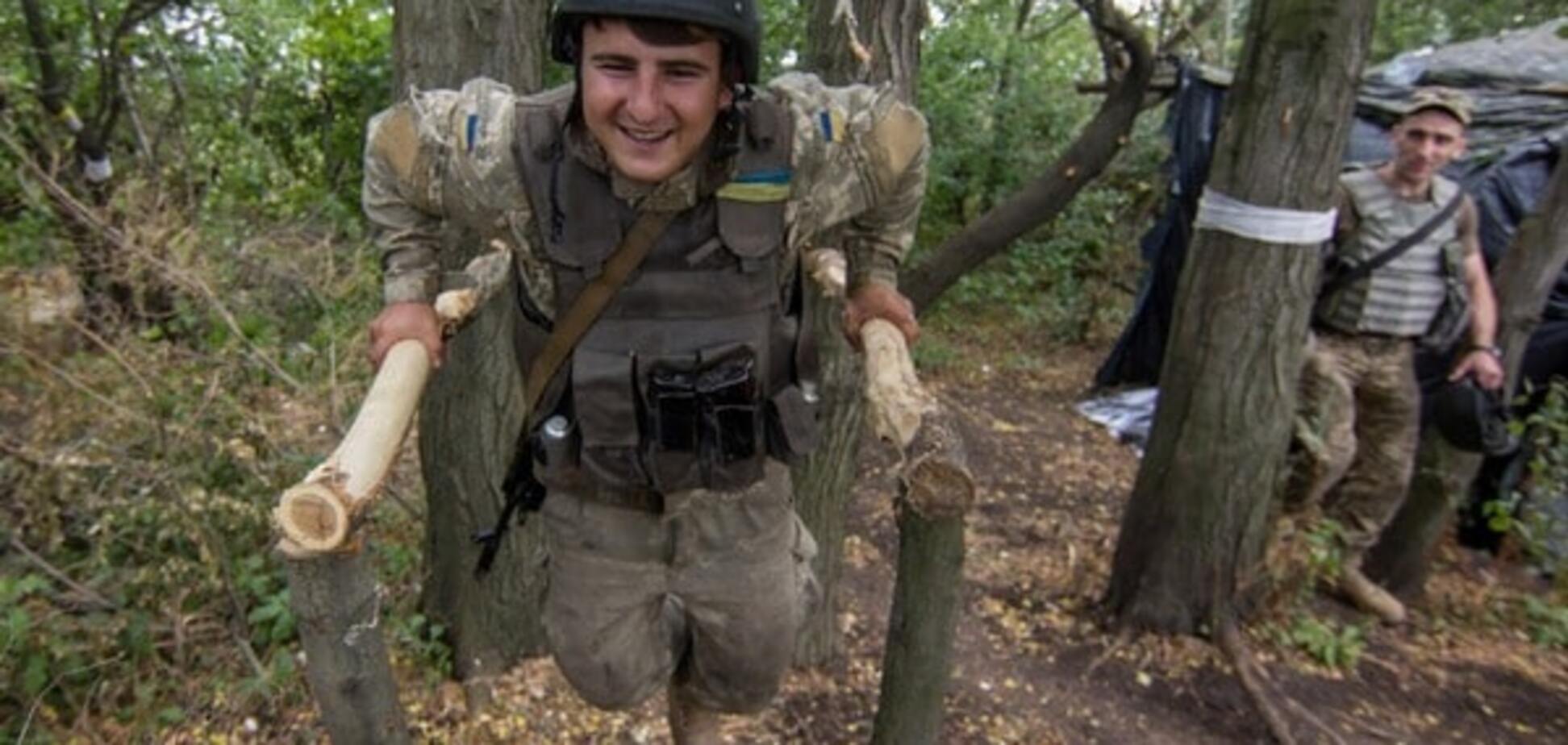 украинский боец