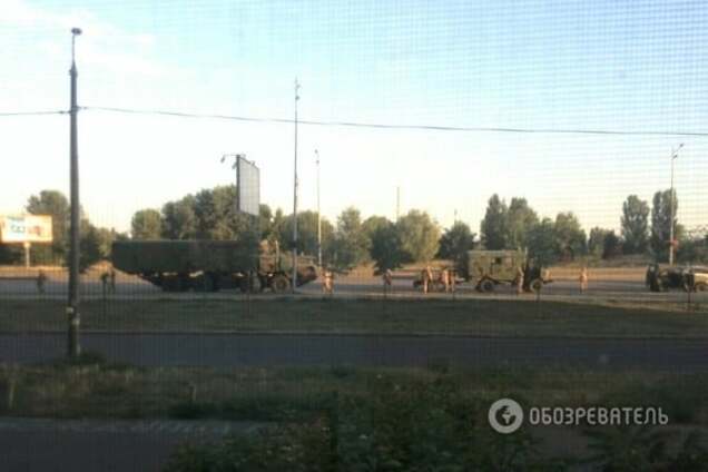 Колонна военной техники