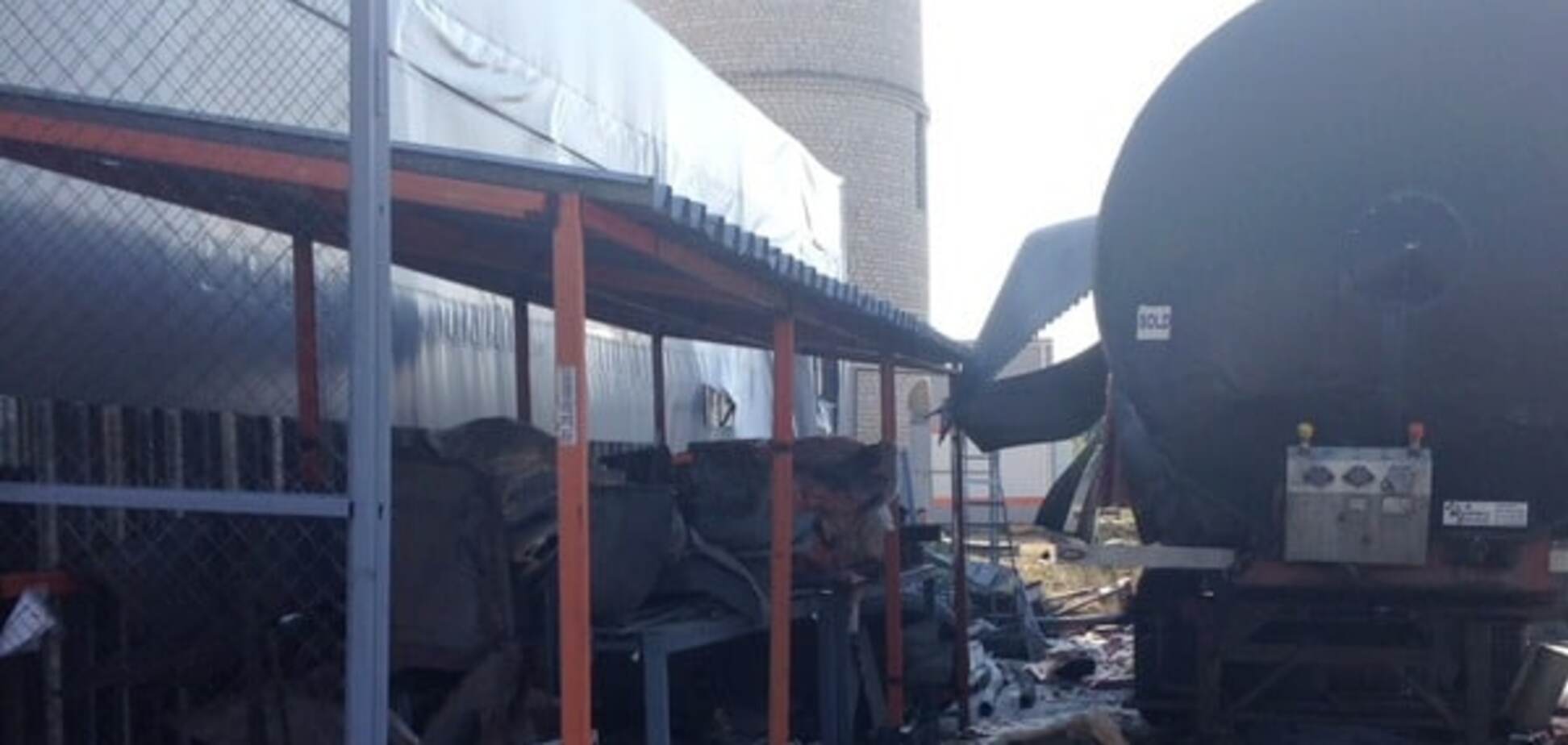 Взрыв на предприятии под Харьковом